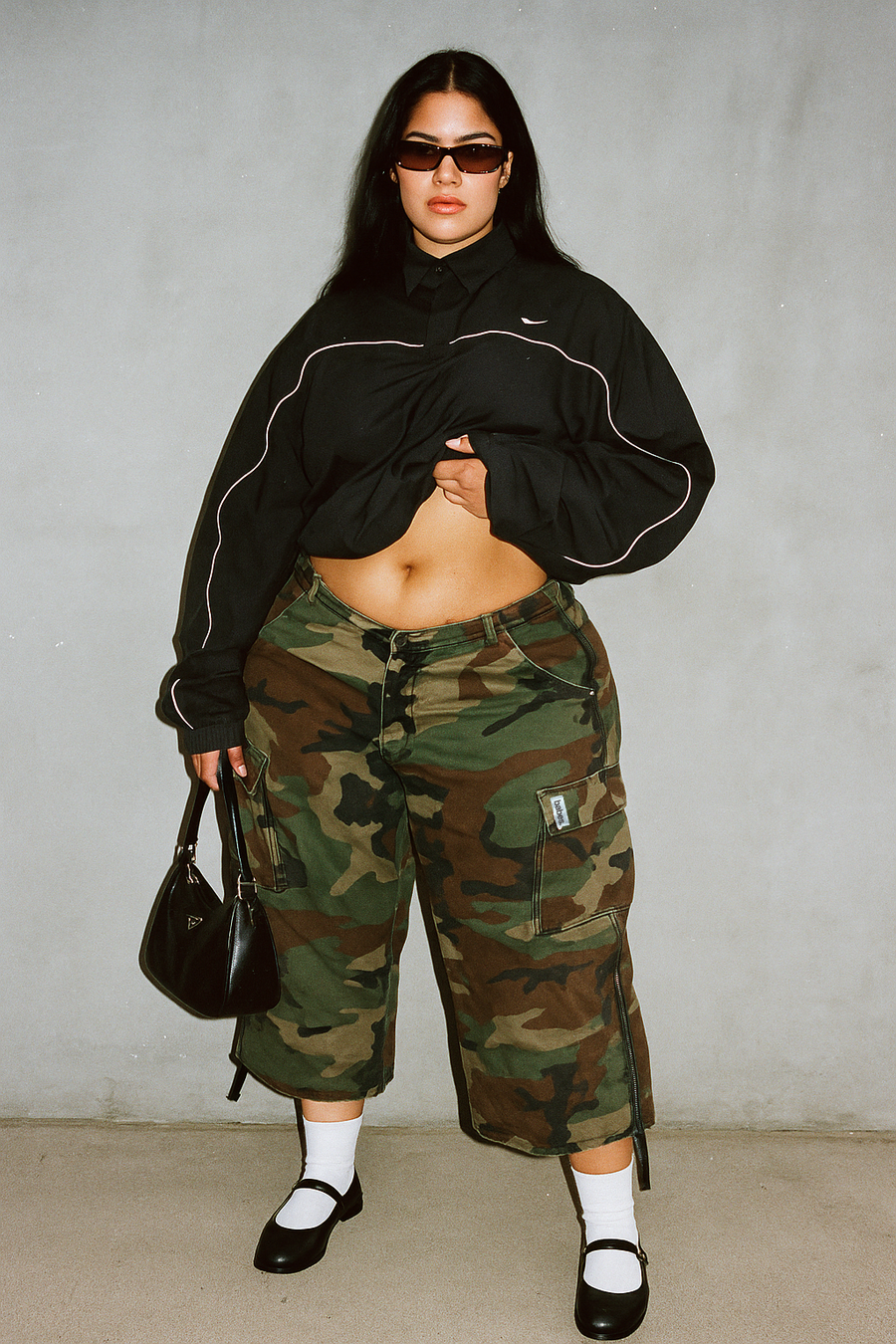 The Cropped Cargo Capri♻️