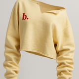 Club Babes Crewneck (butter yellow)