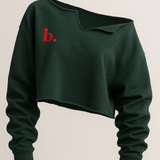 Club Babes Crewneck (green/red)