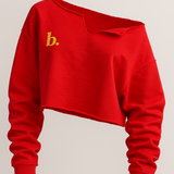 Club Babes Crewneck (red/yellow)