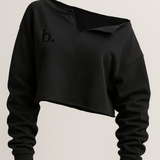 Club Babes Crewneck (black on black)