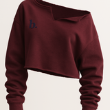 Club Babes Crewneck (burg/navy)