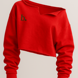 Club Babes Crewneck (red/brown)