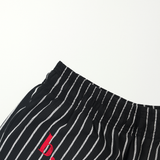 Pinstripe Wide Leg Trouser