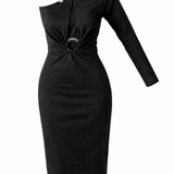 SAMPLE SALE One Shoulder Dress