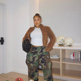 The Cropped Cargo Capri♻️