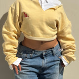 Club Babes Crewneck (butter yellow)