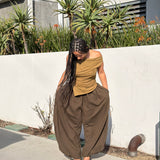 Infinity Pant in Matcha Olive