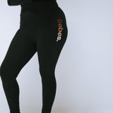 Signature Embroidered Tummy Control Legging