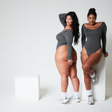 Long Sleeve Thong Bodysuit