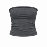 Cotton Tube in Charcoal