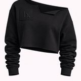 Club Babes Crewneck (black on black)