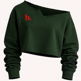 Club Babes Crewneck (green/red)