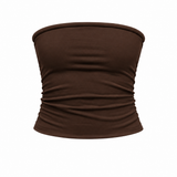 Cotton Tube in Chocolate Brown