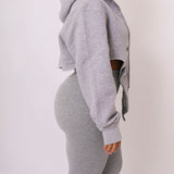 Corset LA Winter Hoodie (gray)