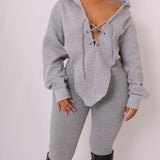 Corset LA Winter Hoodie (gray)