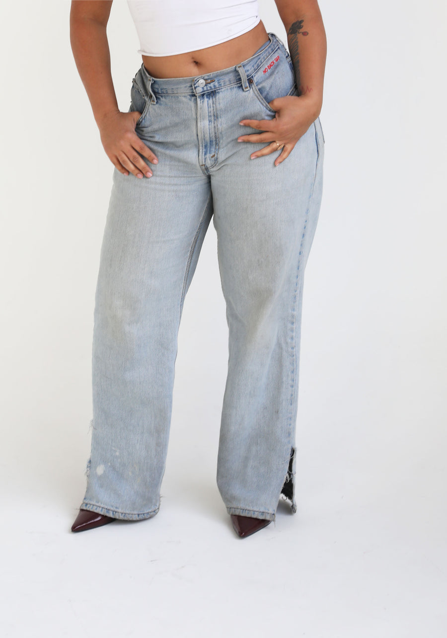No Back Gap FLARE Jean ♻️