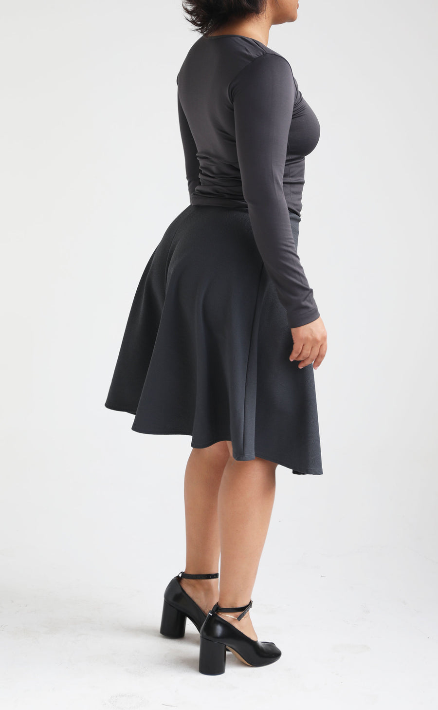 The A-line Midi Skirt