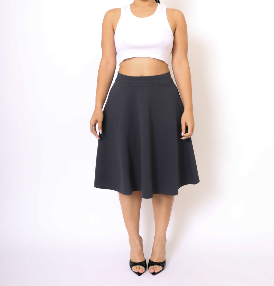 The A-line Midi Skirt
