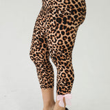 The Coquette Capri in Leopard (Pink)