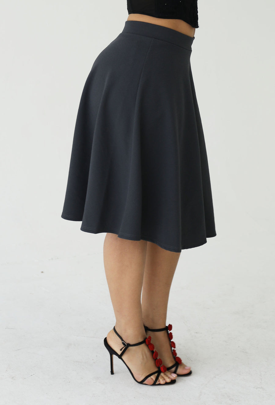 The A-line Midi Skirt