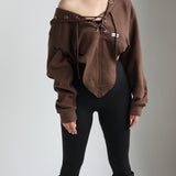 Corset LA Winter Hoodie (chocolate)