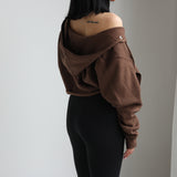 Corset LA Winter Hoodie (chocolate)