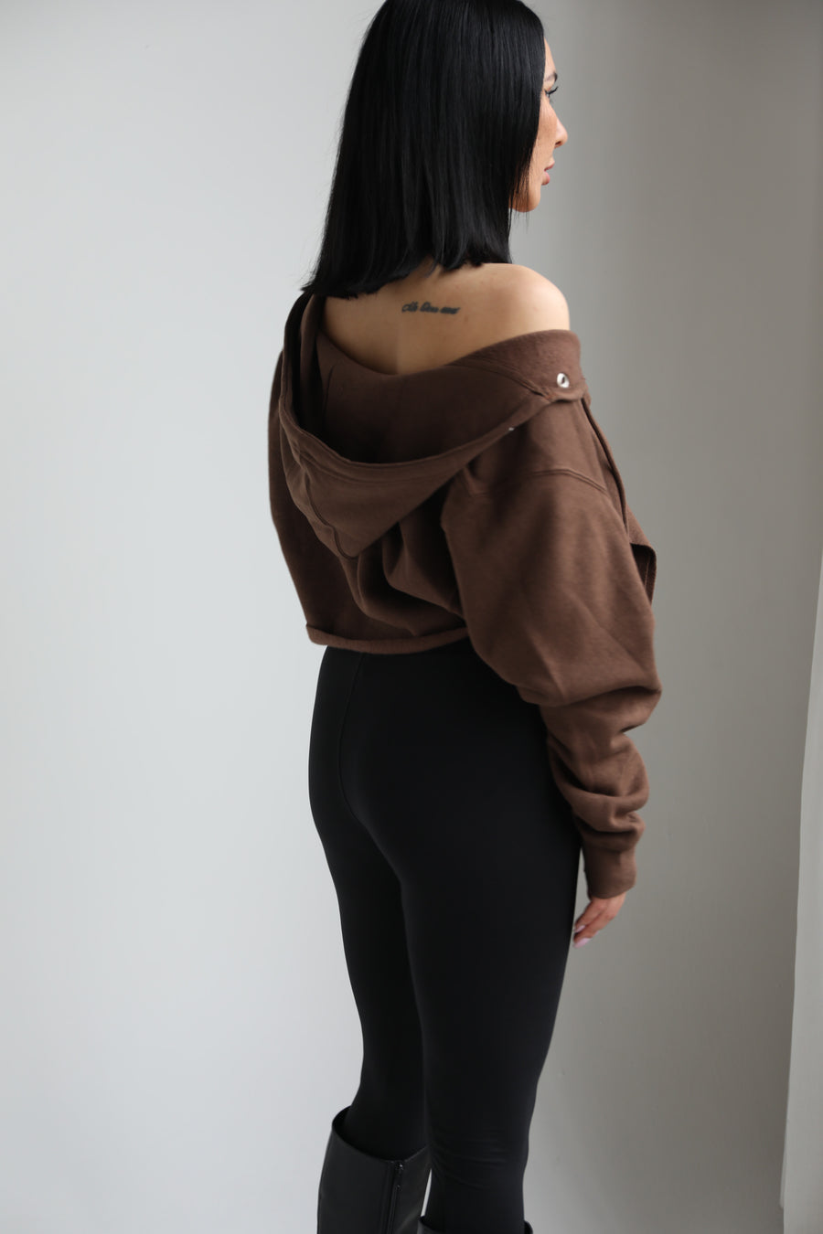 Corset LA Winter Hoodie (chocolate)