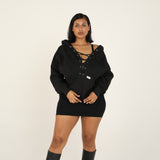 Corset LA Winter Hoodie (black)