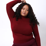 Babe Turtleneck (burgundy)