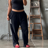 Flare Sweatpant (black)