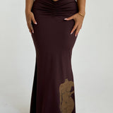 SAMPLE SALE Body Skirt brown