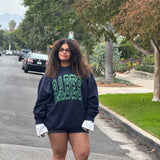 BABES Crewneck (navy/green)