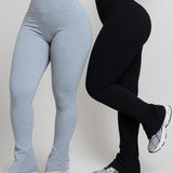 Flare Cotton Tummy Control Legging