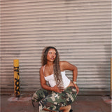 The Cropped Cargo Capri♻️