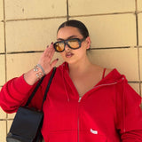 LA Winter Hoodie (red)