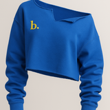 Club Babes Crewneck (blue/yellow)
