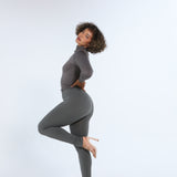 The Yoga Tummy Control Legging (gray)