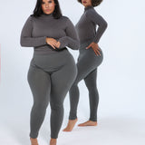 The Yoga Tummy Control Legging (gray)
