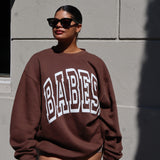 BABES Crewneck (brown)