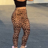 The Coquette Capri in Leopard (Pink)