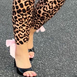 The Coquette Capri in Leopard (Pink)