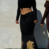 SAMPLE SALE Body Skirt black