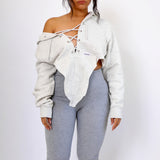Corset LA Winter Hoodie (gray)