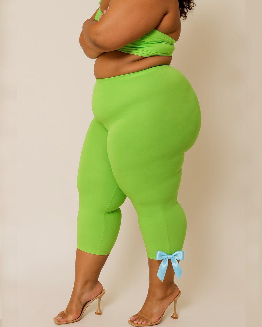 The Coquette Capri in Lime