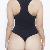 Black Body By Babes Thong Bodysuit w/ Tummy Control - Babes And Felines | Specializing in Fashionable Staple Pieces for Every Shape and Size (8328497543)