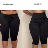 The Cotton Tummy Control Capri (olive)