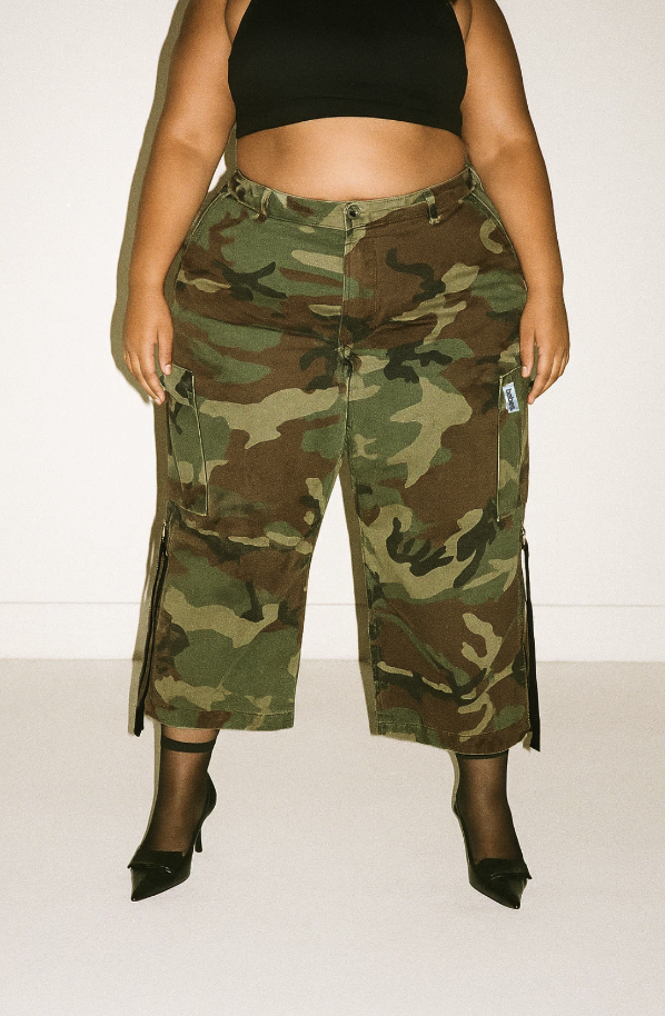 The Cropped Cargo Capri♻️