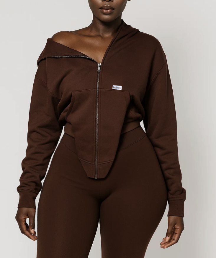 LA Winter Hoodie (chocolate)