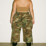 The Cropped Cargo Capri♻️